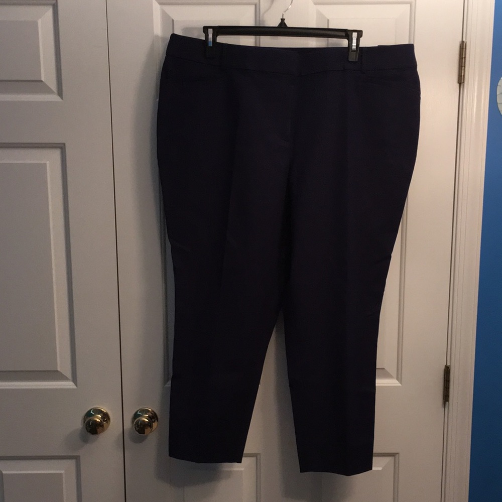 Loft Plus Riviera Pant 22 Navy